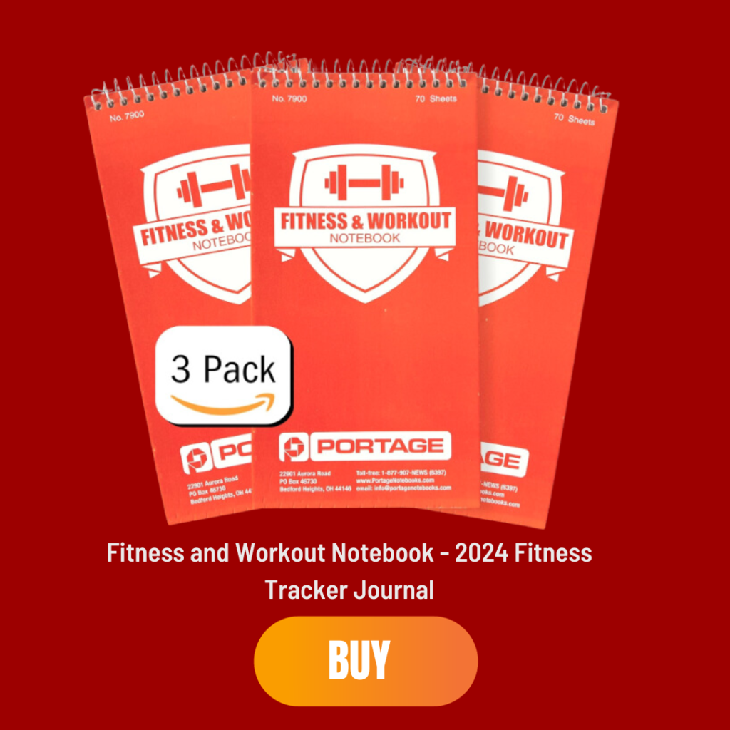 Fitness and Workout Notebook