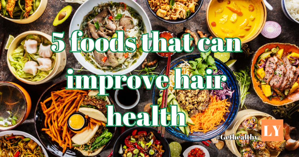 5 foods that can improve hair health