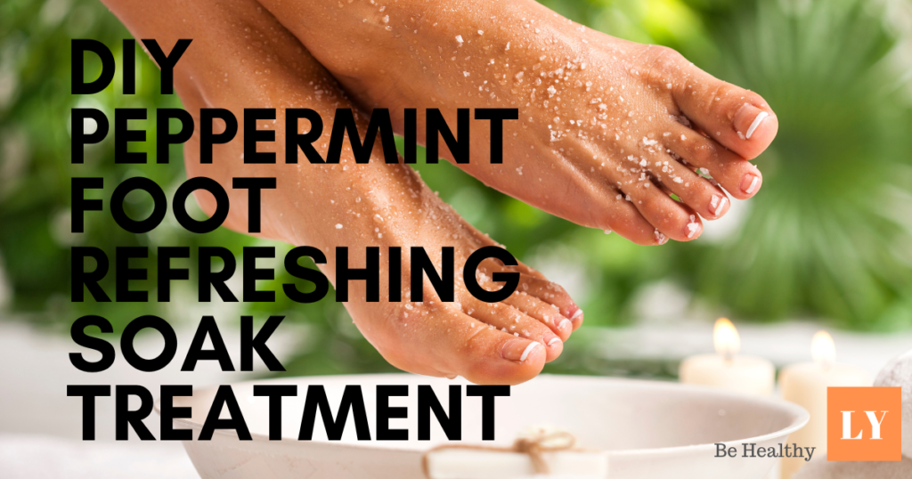 Peppermint Foot Refreshing Soak Treatment