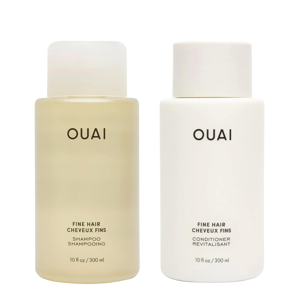 
OUAI Fine Shampoo + Conditioner Set 