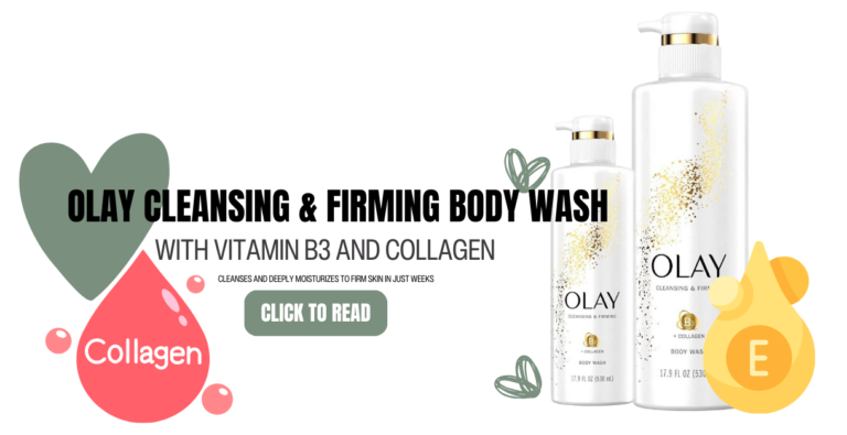 Cleansing & Firming Body Wash with Vitamin B3 and Collagen!